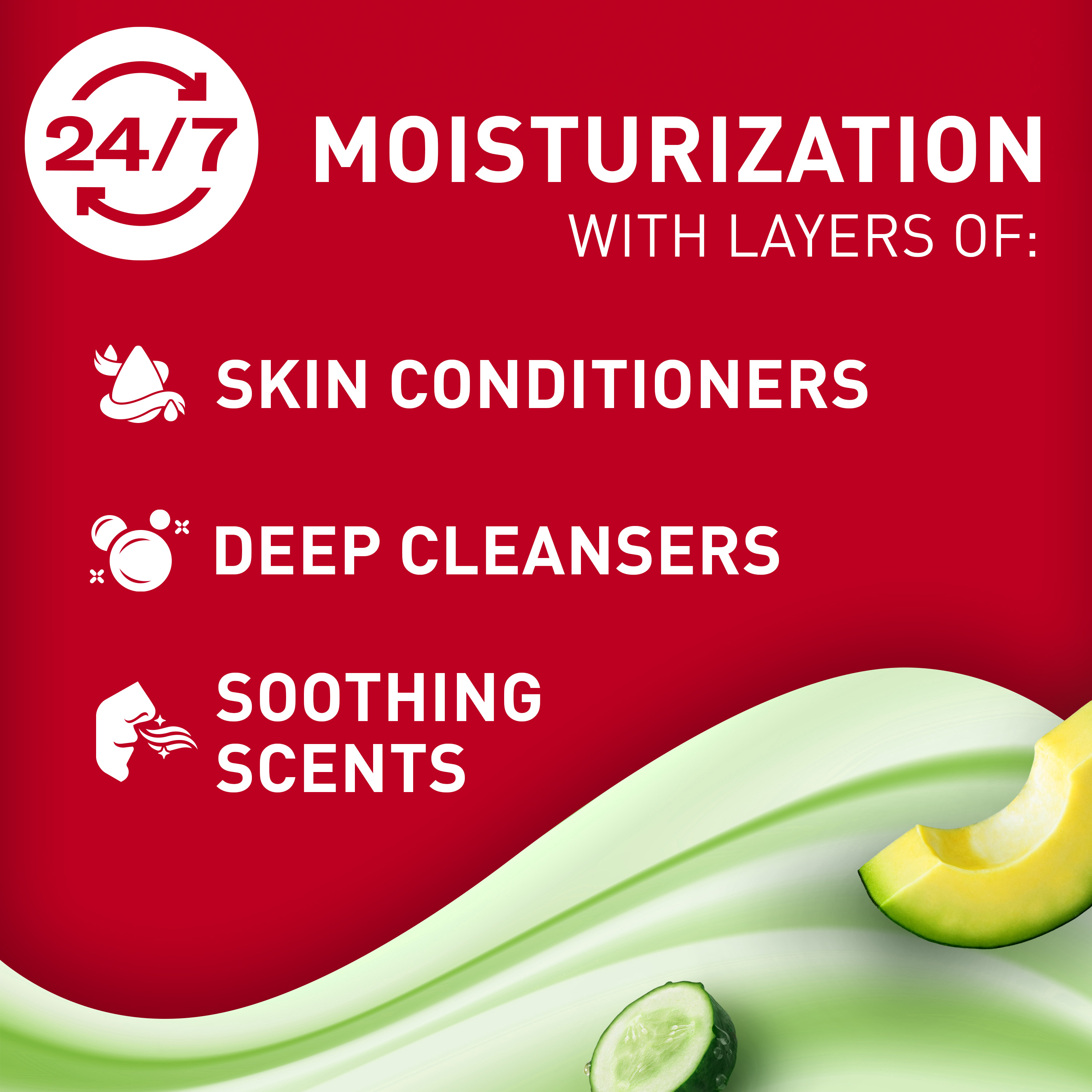 Old Spice Super Hydration Body Wash GentleMan’s Blend Cucumber + Avocado Oil