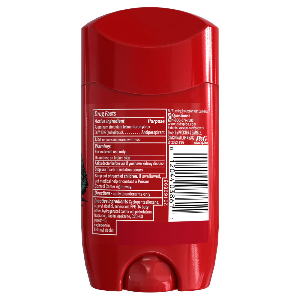 Old Spice Anti-Perspirant Deodorant for Men, Wolfthorn, 2.6 Oz